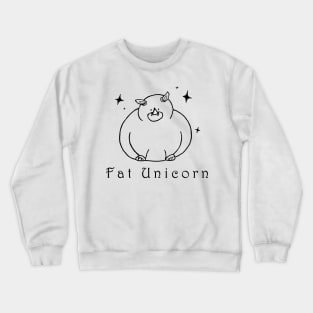 Fat Unicorn Crewneck Sweatshirt